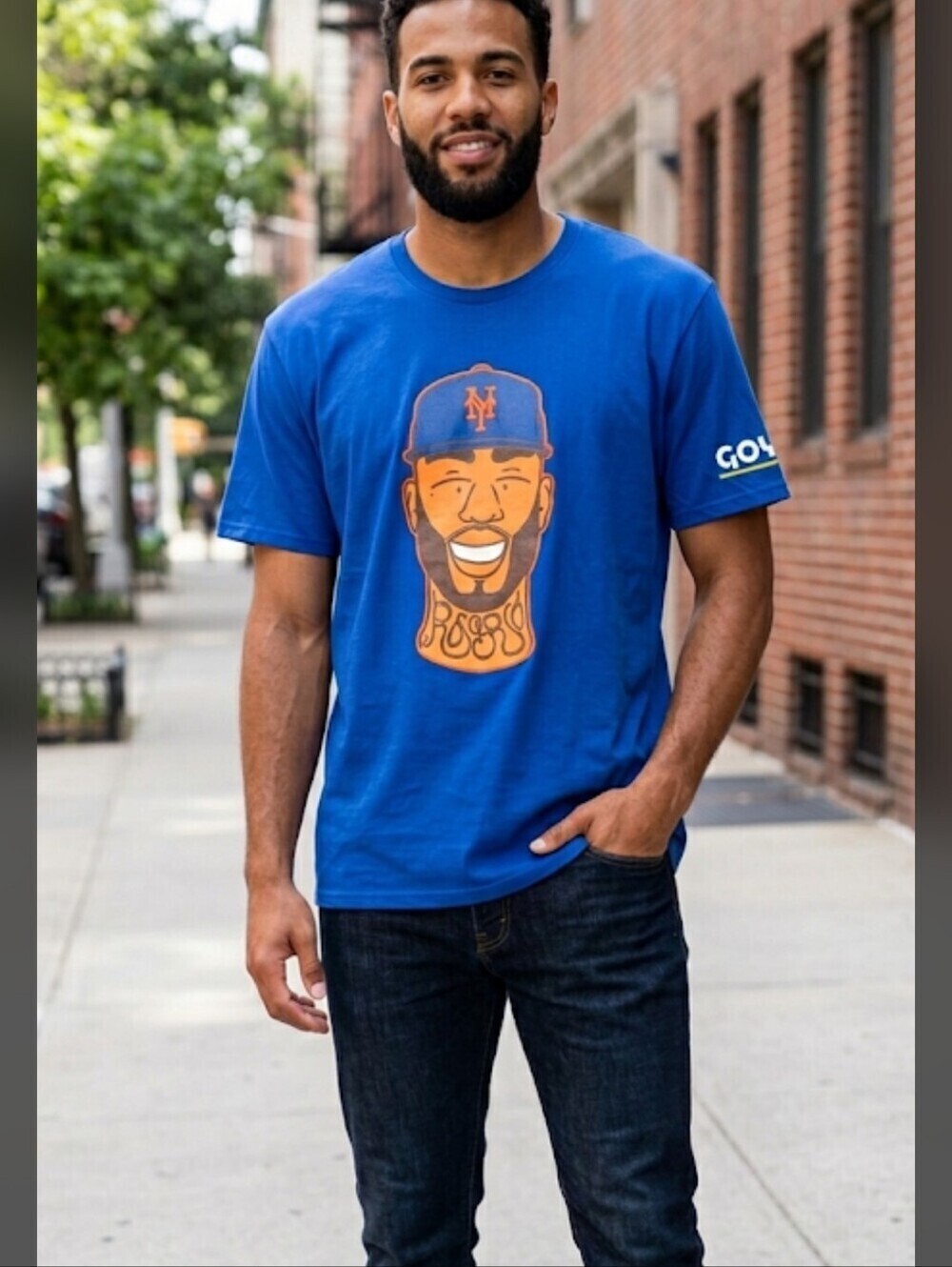 AMED ROSARIO GOYA T SHIRT SIZE X LARGE